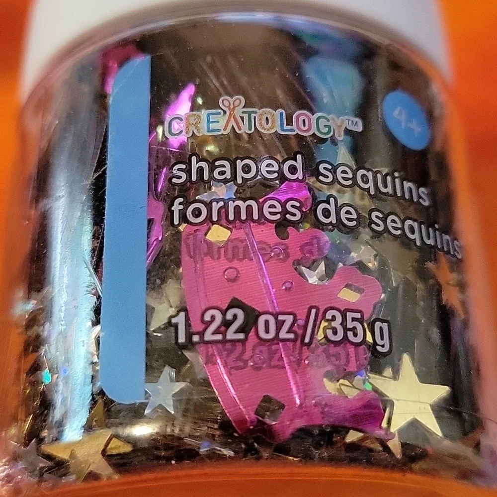 Craft Glitter Lot New Princess Hearts Stars Butterflies Pink Red Blue Gold